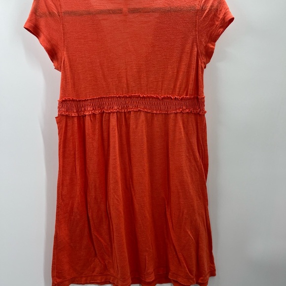 Cristinalove Orange Boho Summer Dress Size Medium - Picture 4 of 5